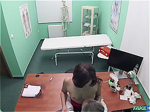 Hidden web cam intercourse in the doctors office
