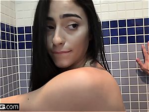 teenager hotwife girlfriend Jasmine Vega has intercourse in public