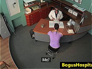 medical center inspector with a bald slit gets humped by the doc